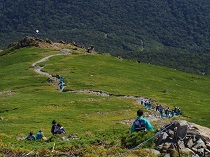 早池峰登山３